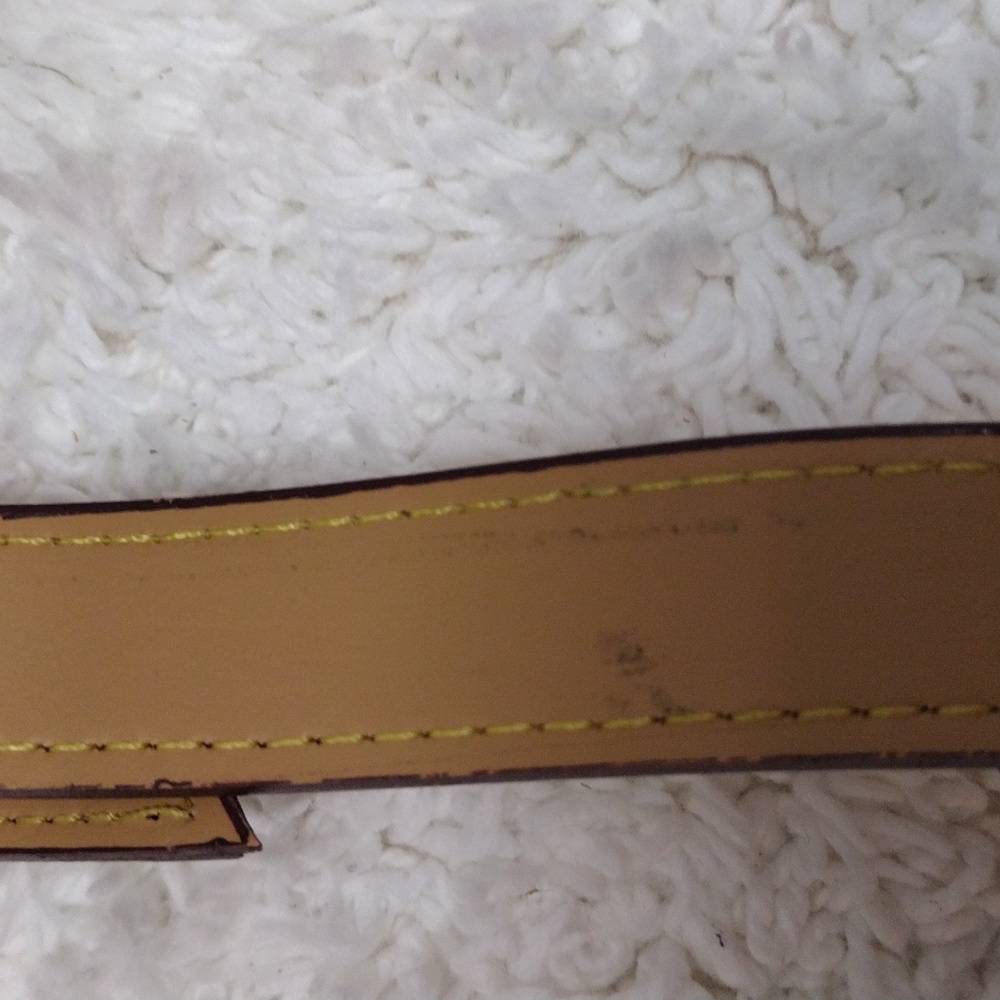 Purse Strap Beige 4 Eyelet Adjustable 47"-52" Long x 3/4" Wide #135-11 - Picture 8 of 16